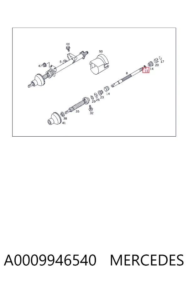  A0009946540 Mercedes