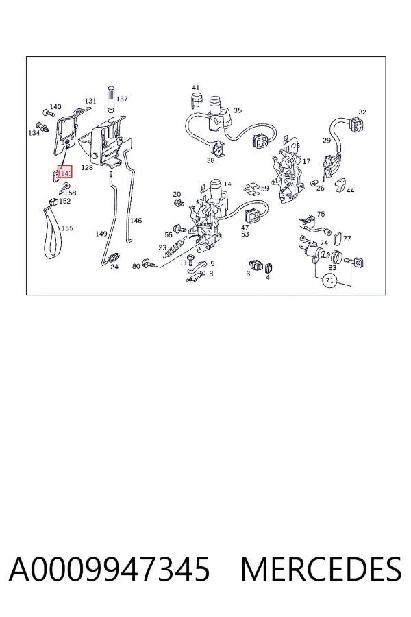  A0009947345 Mercedes
