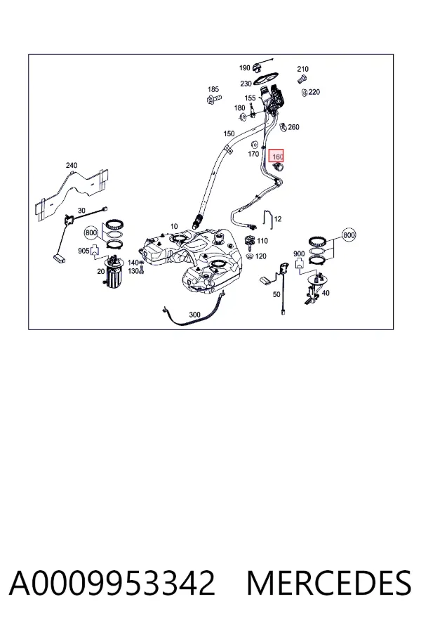  A0009953342 Mercedes