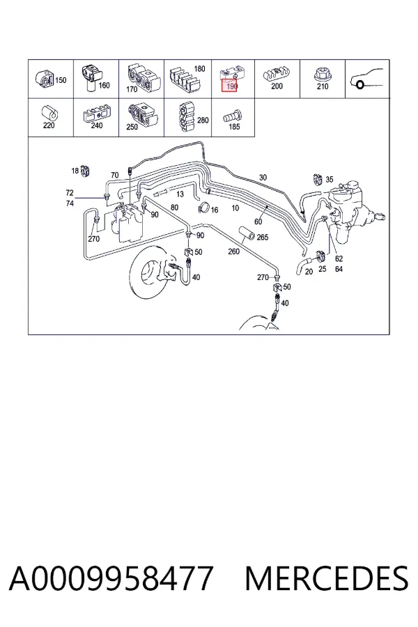  A0009958477 Mercedes