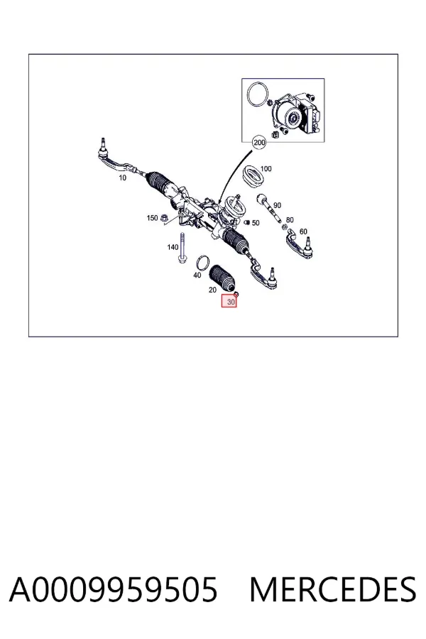  A0009959505 Mercedes