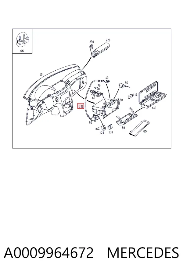  A0009964672 Mercedes
