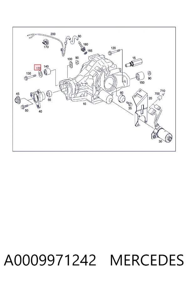 A0009971242 Mercedes