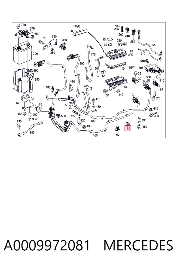  A0009972081 Mercedes