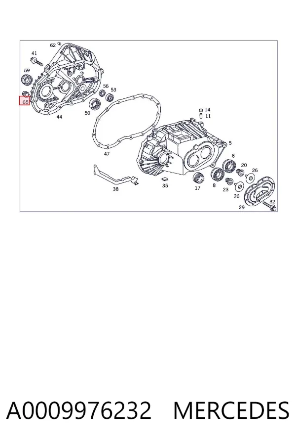  A0009976232 Mercedes