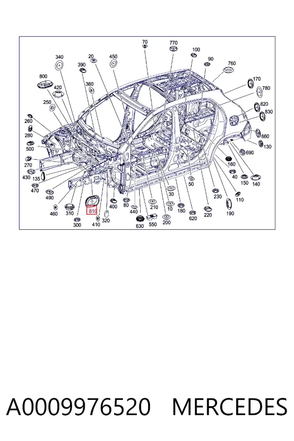  A0009976520 Mercedes