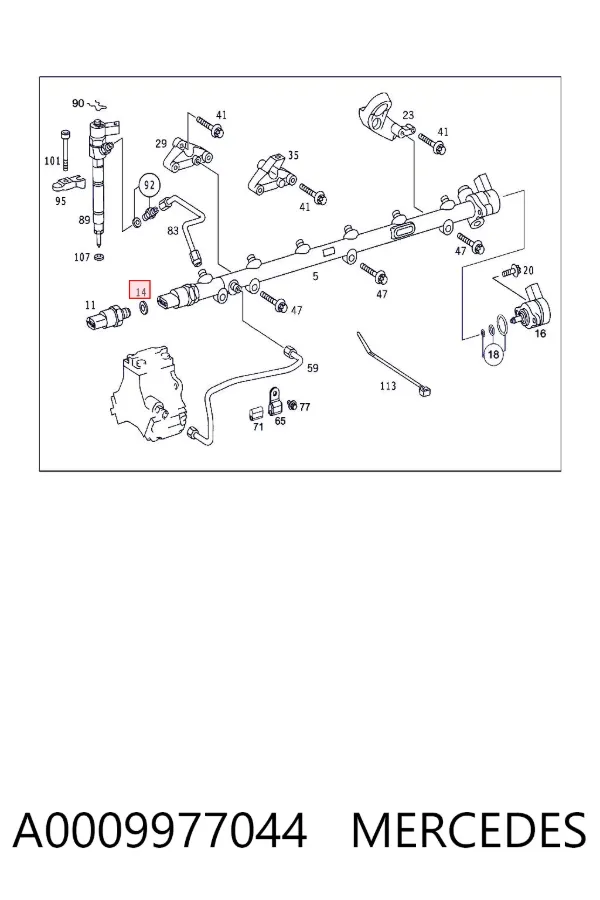  A0009977044 Mercedes