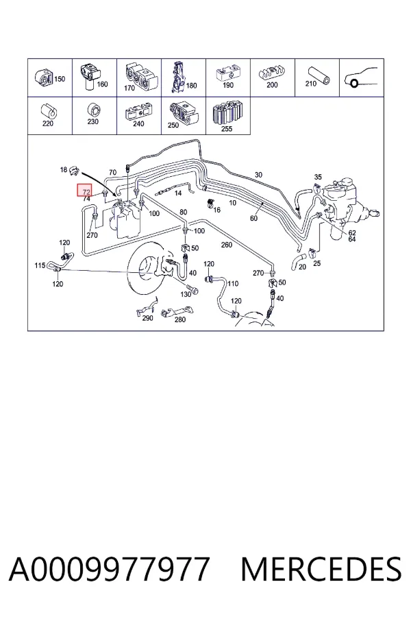  A0009977977 Mercedes