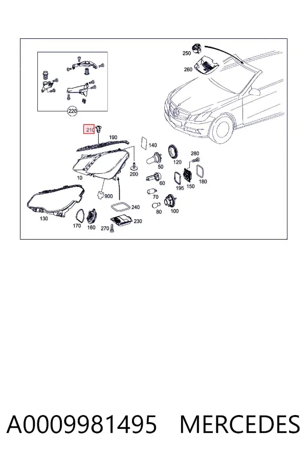  A0009981495 Mercedes