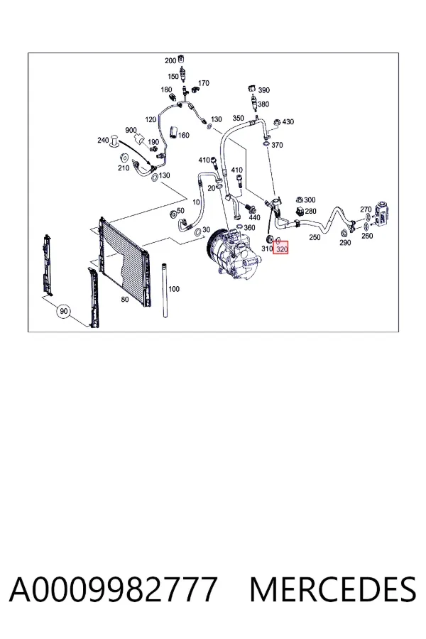  A0009982777 Mercedes