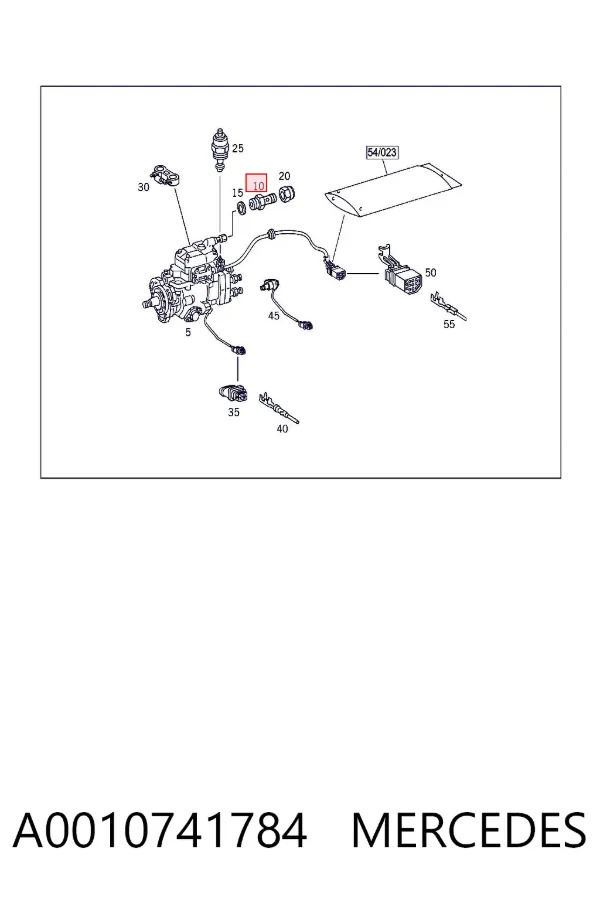  A0010741784 Mercedes