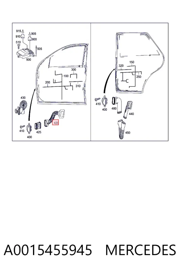  A0015455945 Mercedes
