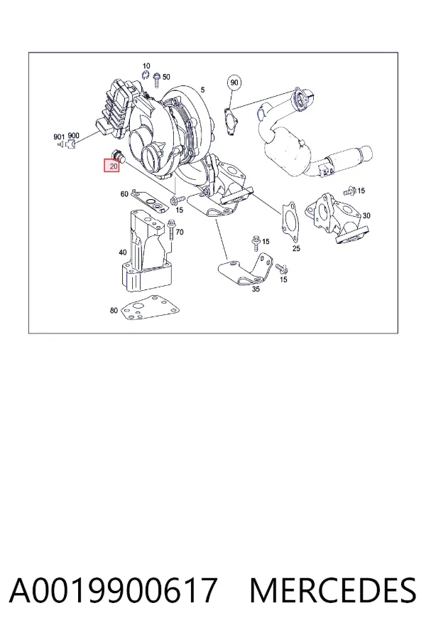  A0019900617 Mercedes