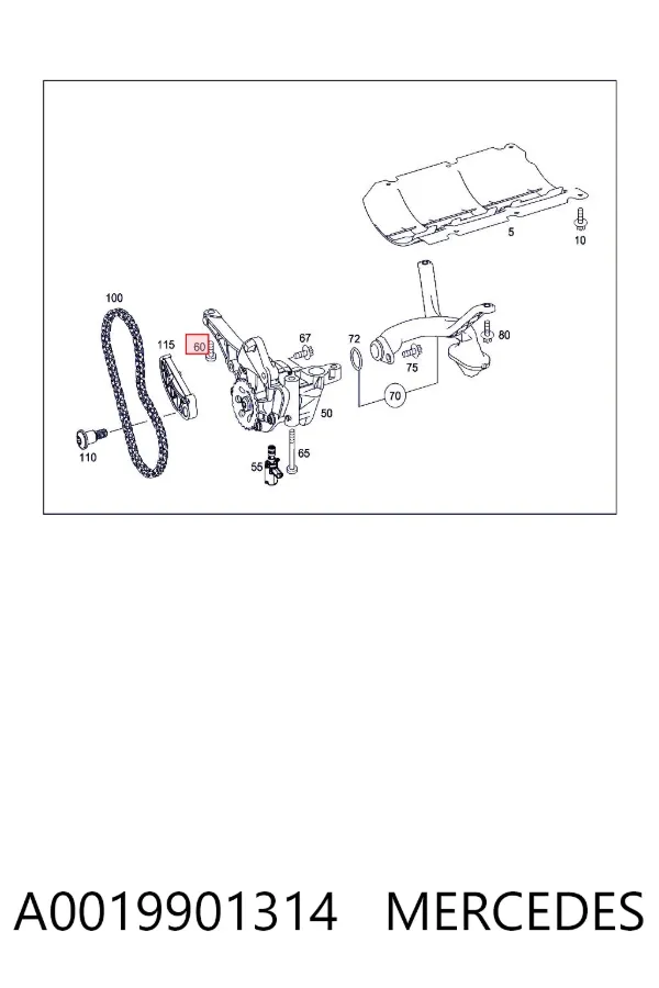  A0019901314 Mercedes