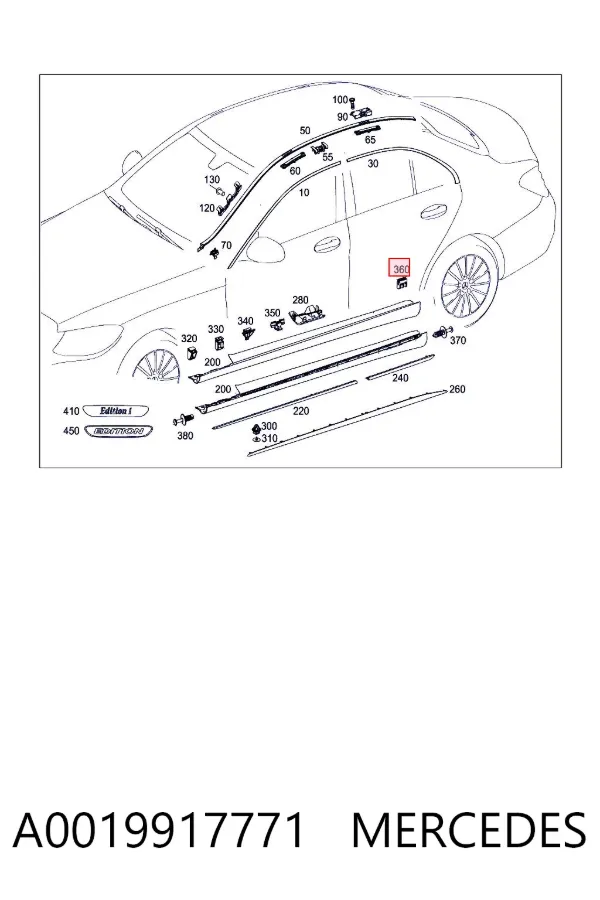  A0019917771 Mercedes