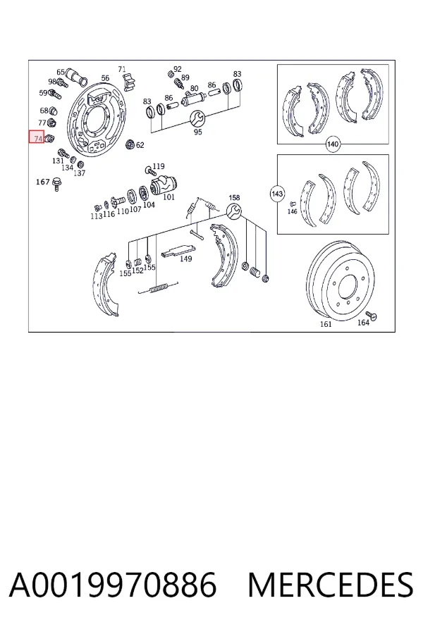 A0019970886 Mercedes