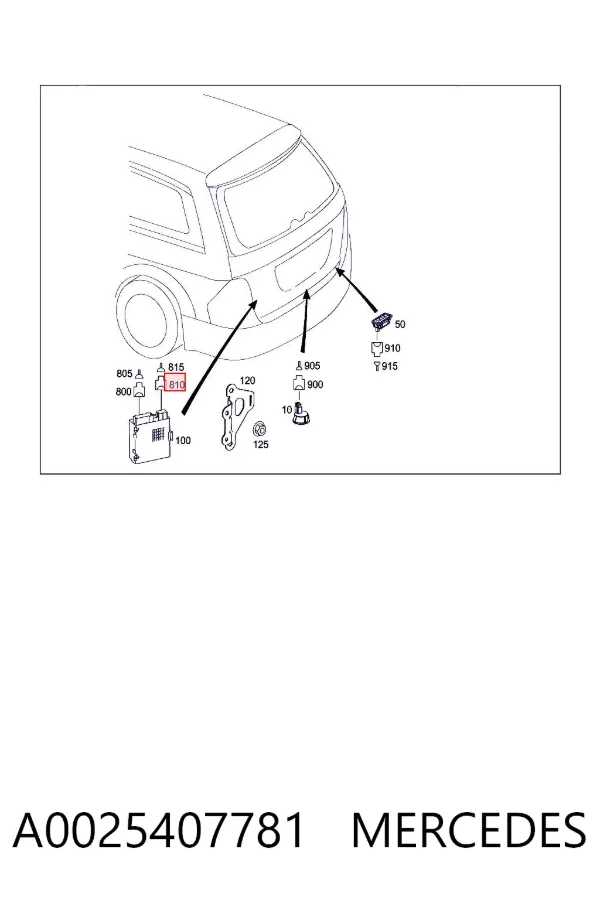 A0025407781 Mercedes