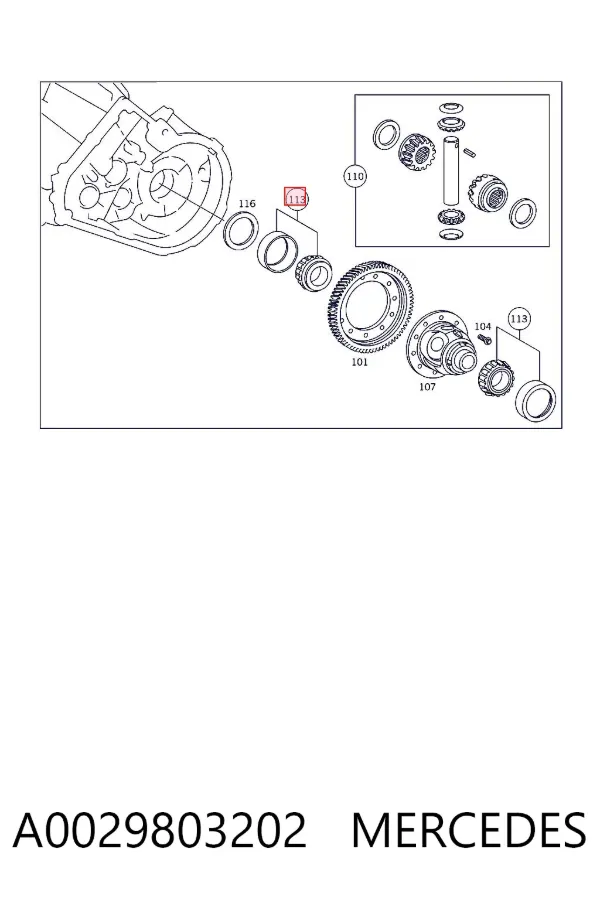  A0029803202 Mercedes