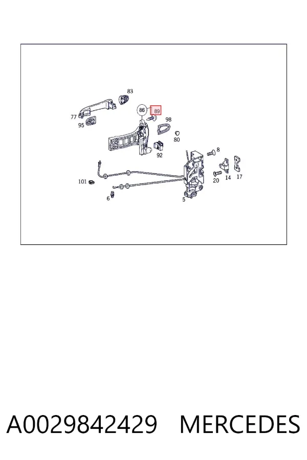  A0029842429 Mercedes