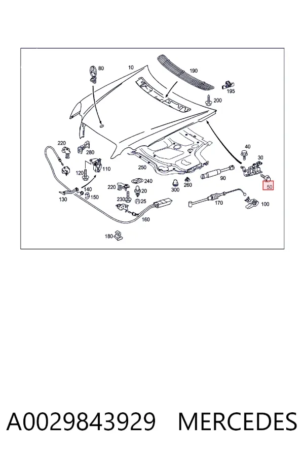  A0029843929 Mercedes