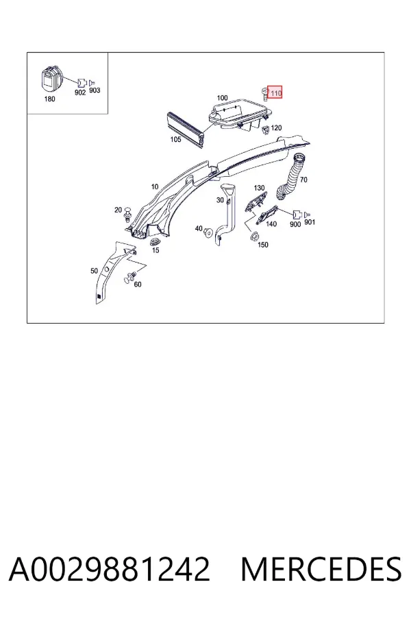  A0029881242 Mercedes