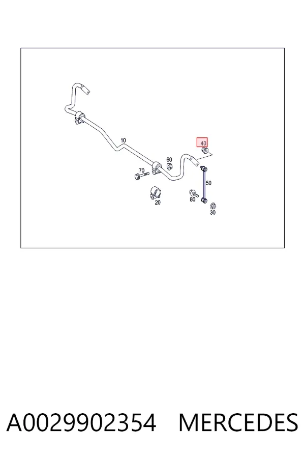  A0029902354 Mercedes
