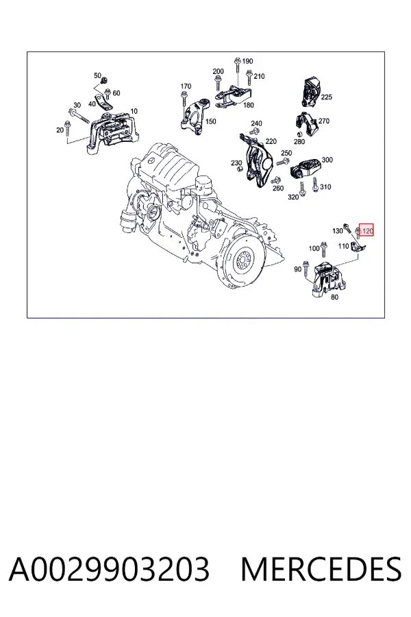  A0029903203 Mercedes