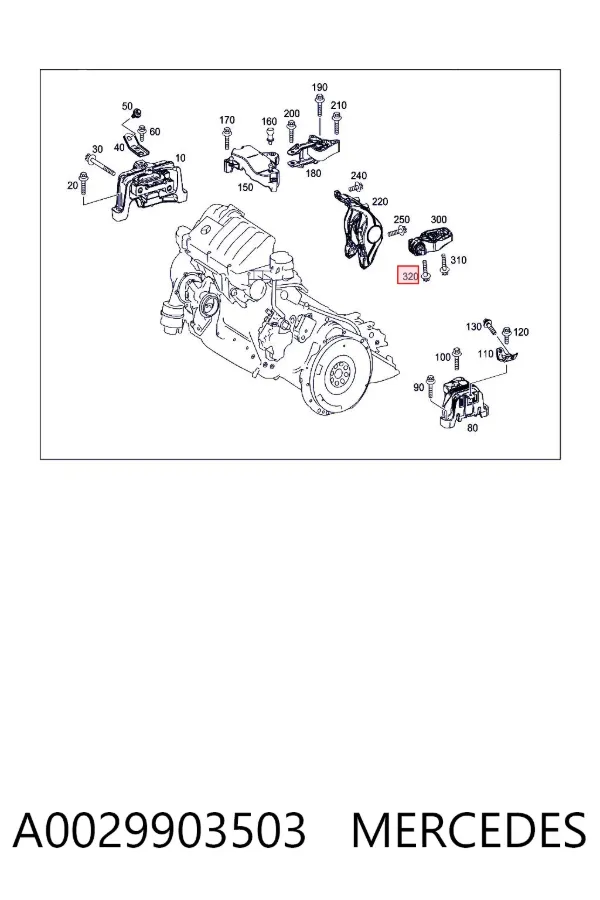  A0029903503 Mercedes