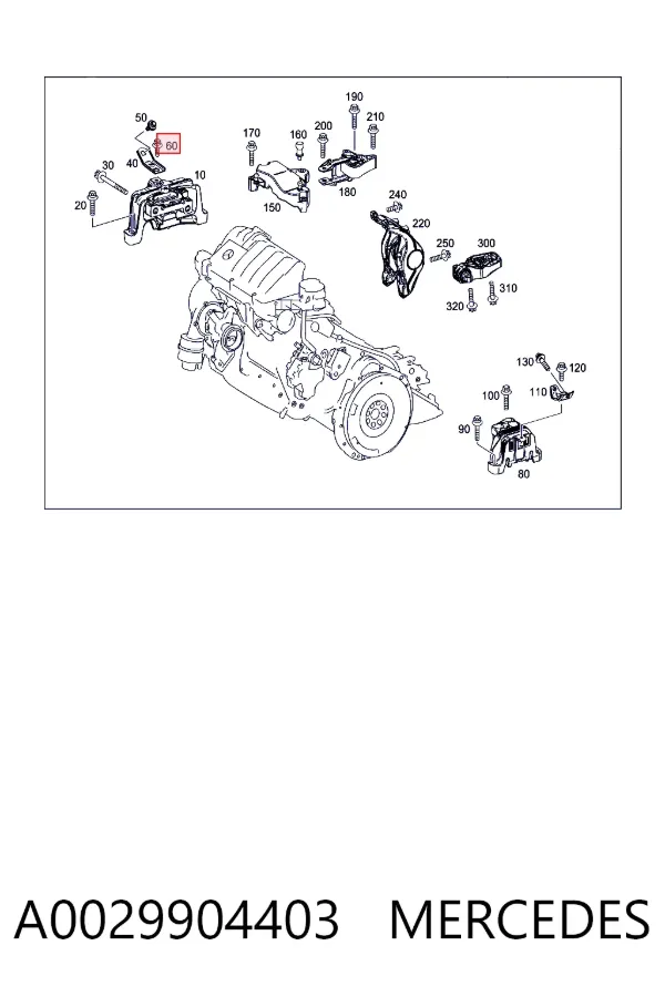  A0029904403 Mercedes