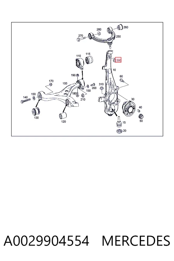  A0029904554 Mercedes