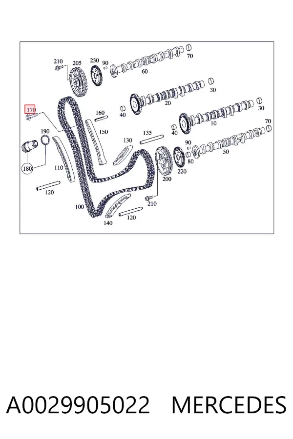  A0029905022 Mercedes