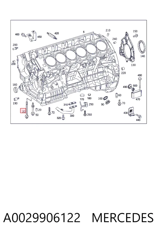  A0029906122 Mercedes