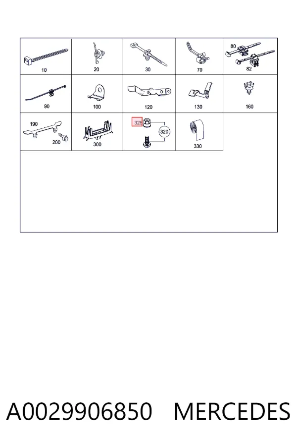 A0029906850 Mercedes