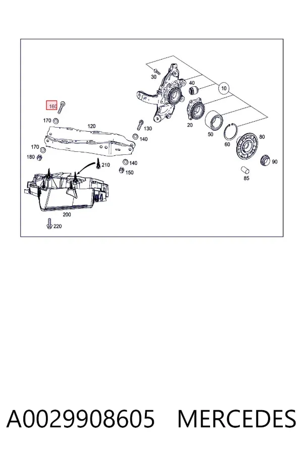  A0029908605 Mercedes