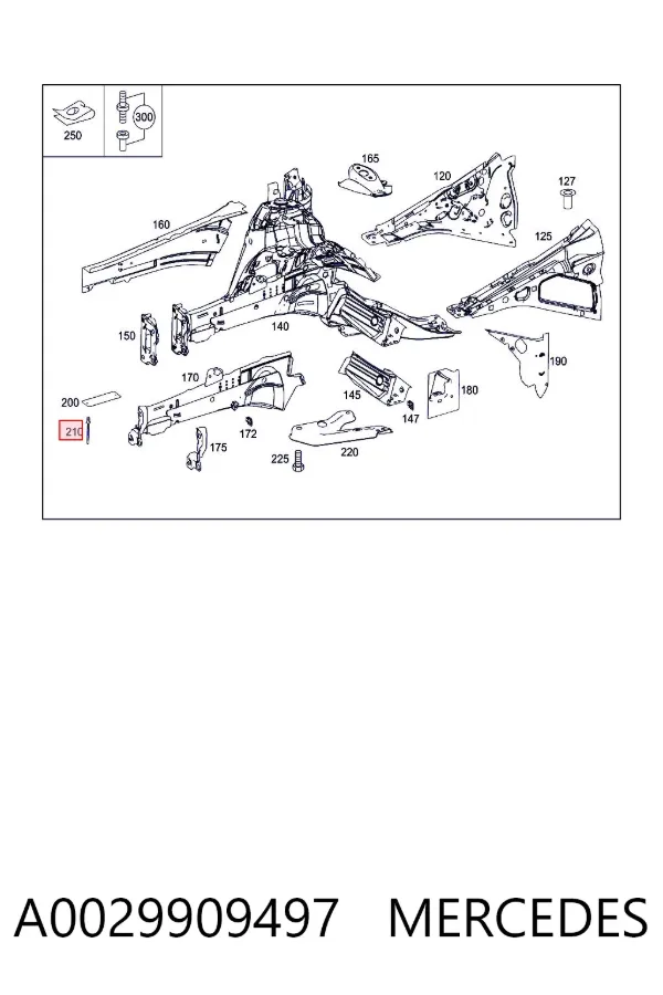  A0029909497 Mercedes