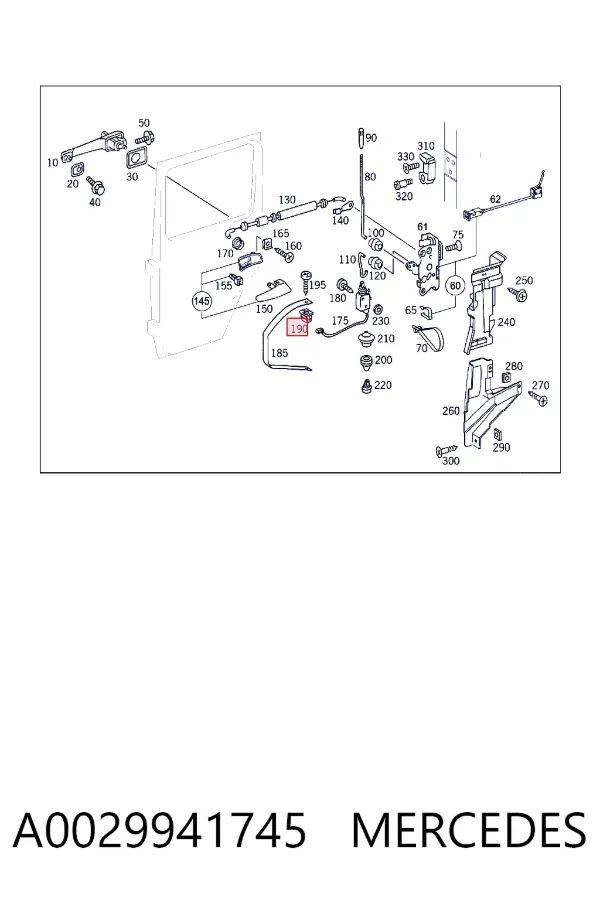  A0029941745 Mercedes