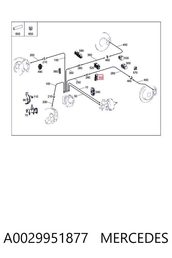 A0029951877 Mercedes