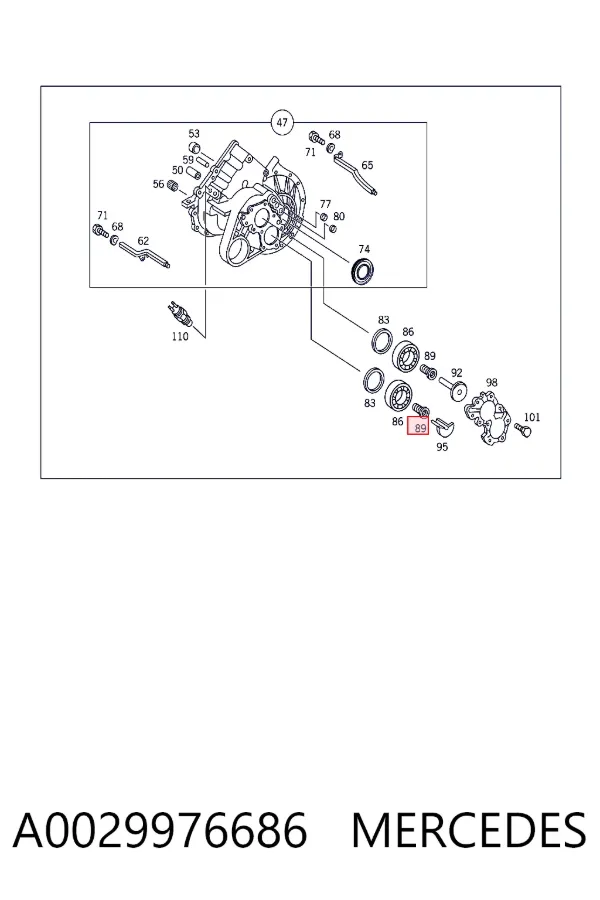  A0029976686 Mercedes