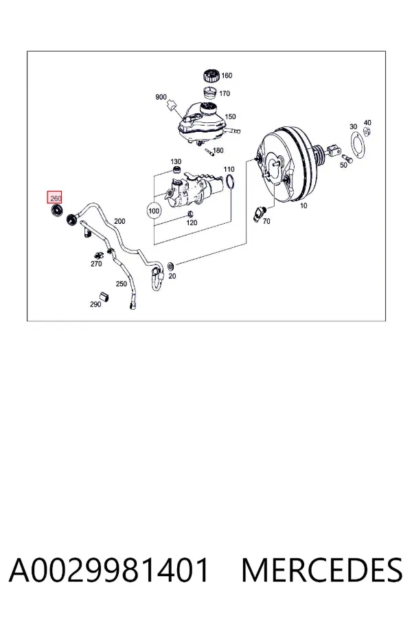  A0029981401 Mercedes