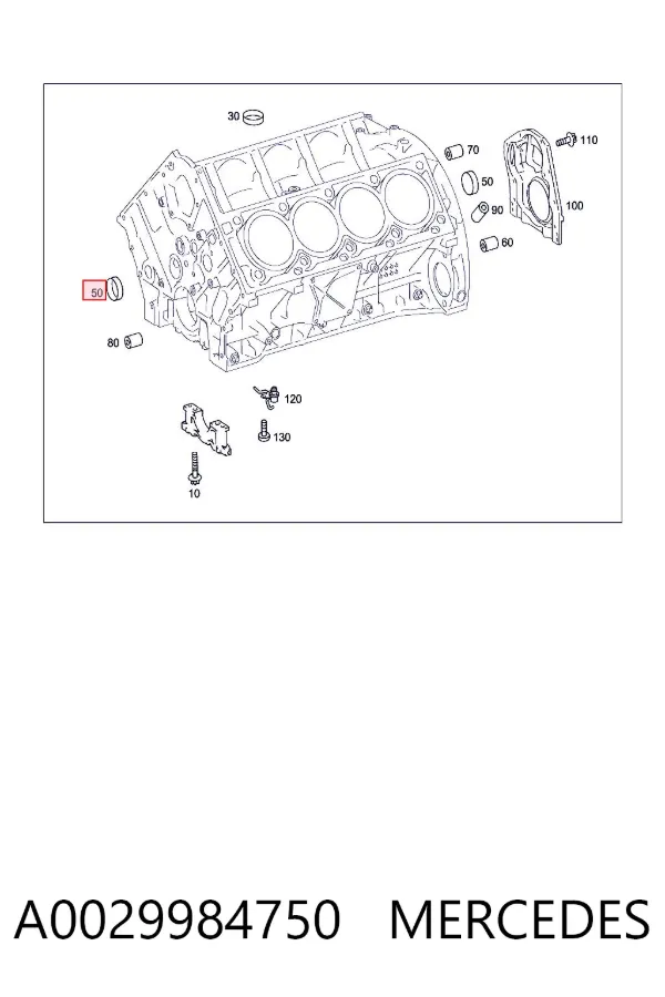  A0029984750 Mercedes
