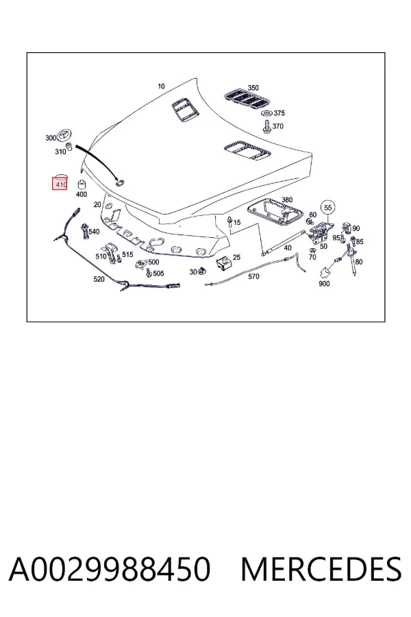  A0029988450 Mercedes