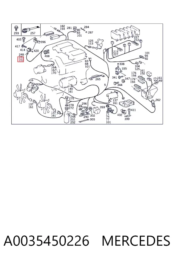  A0035450226 Mercedes