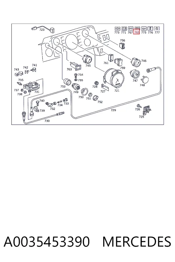  A0035453390 Mercedes