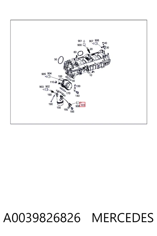  A0039826826 Mercedes