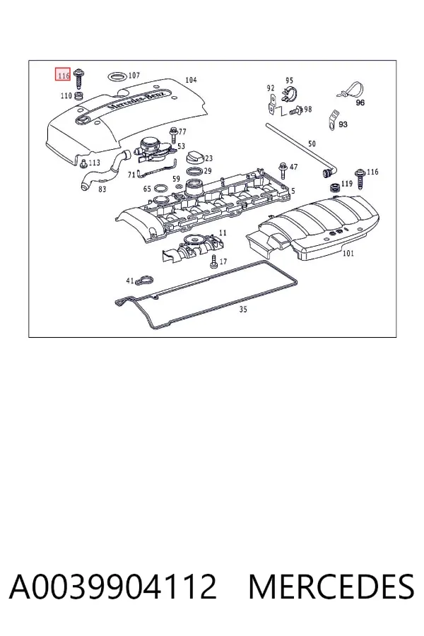  A0039904112 Mercedes