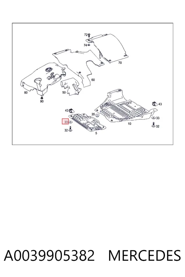  A0039905382 Mercedes