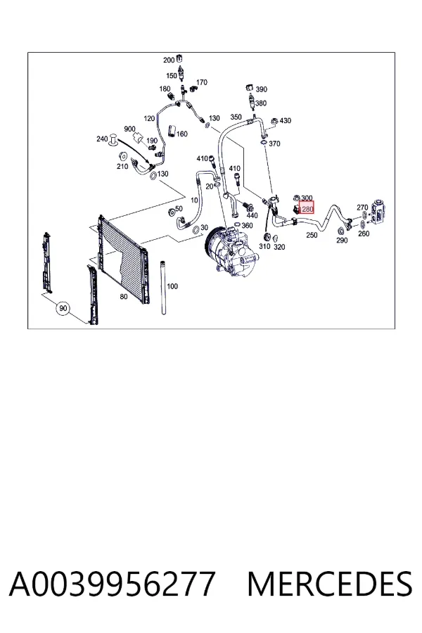  A0039956277 Mercedes