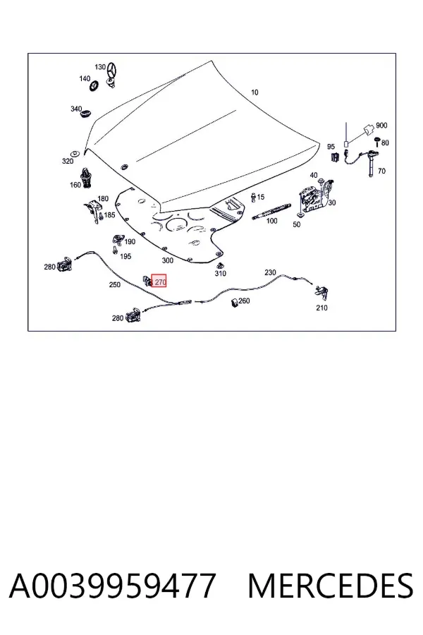  A0039959477 Mercedes