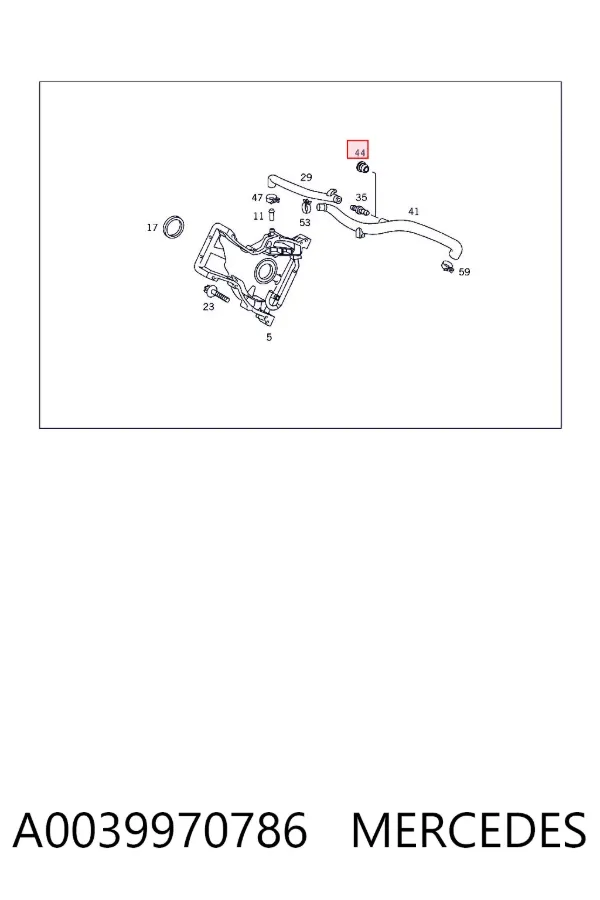  A0039970786 Mercedes