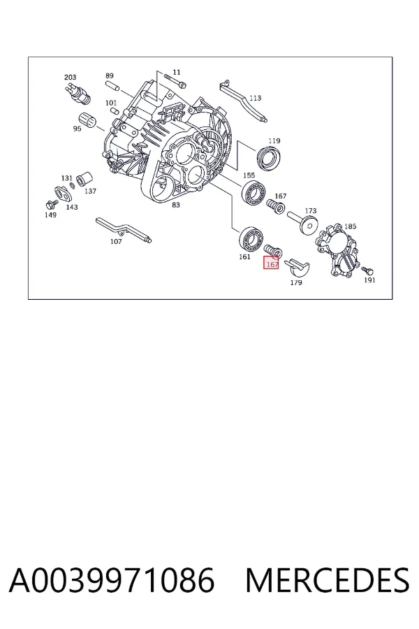  A0039971086 Mercedes